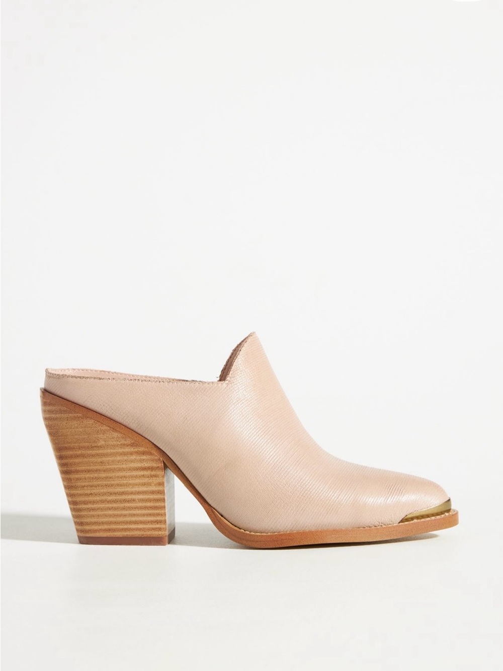 Silent D Women’s Slip-On Pointed Mule in Blush Pink